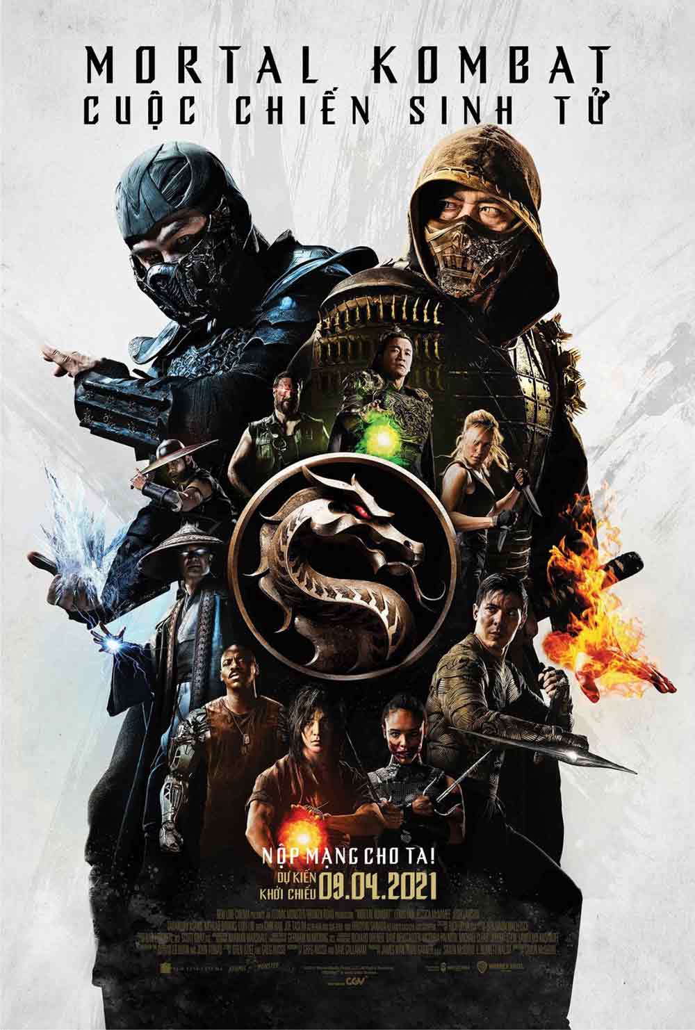 Poster Review Phim Mortal Kombat
